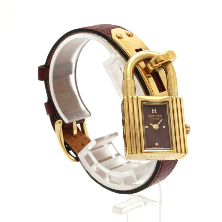 楽天市場】【ウォッチ】HERMES エルメス ケリーウォッチ ボルドー文字  