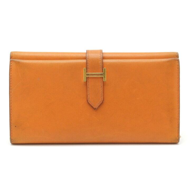 楽天市場】【財布】HERMES エルメス ベアン 2PLIS デュプリ 3つ折り長 