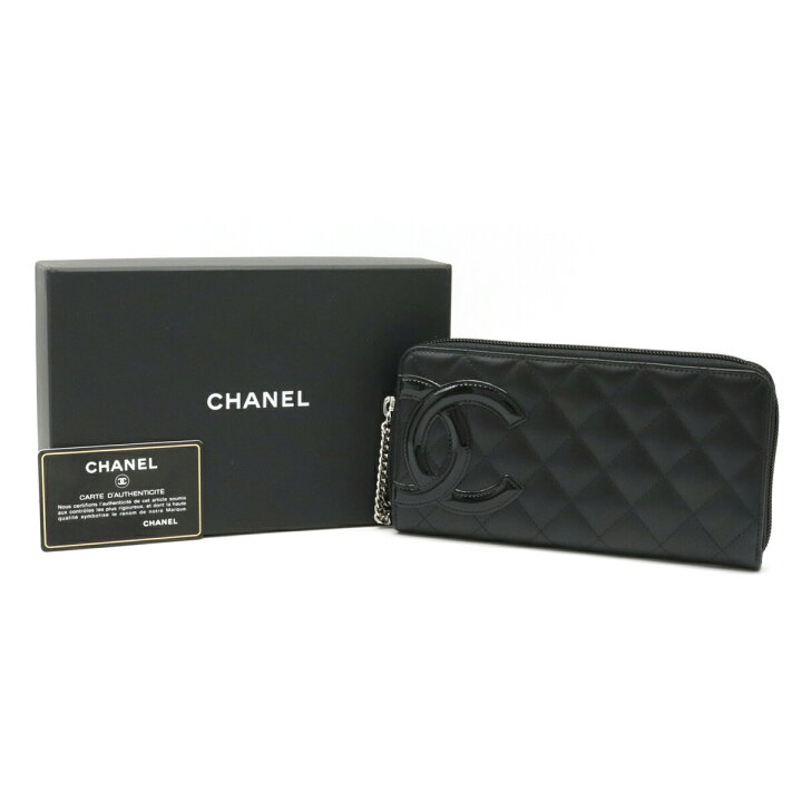 楽天市場】【財布】CHANEL シャネル カンボンライン ココマーク  