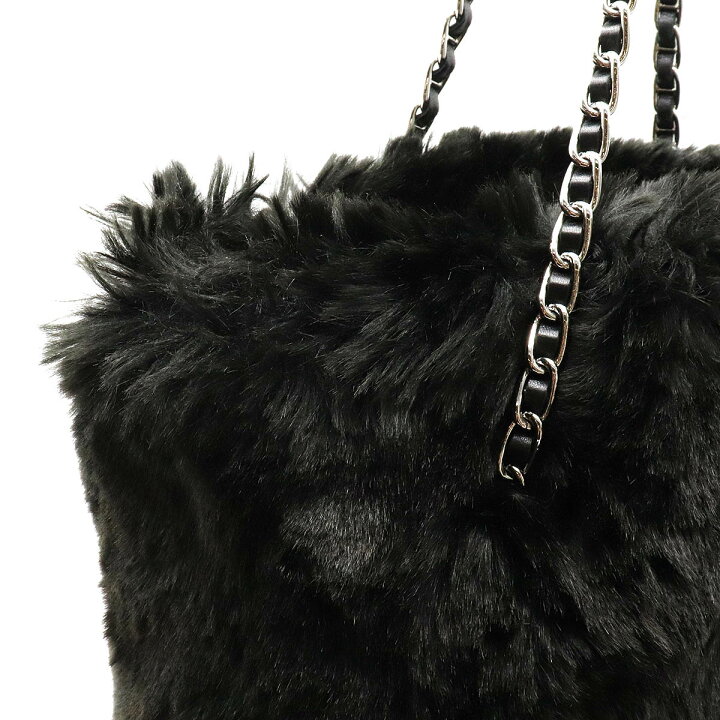 楽天市場】【バッグ】PRADA プラダ エコファー フェイクファー チェン  