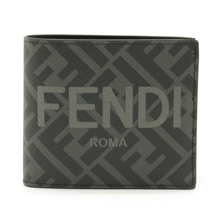楽天市場】【財布】FENDI フェンディ ズッカ柄 FFロゴ 2つ折財布 二  