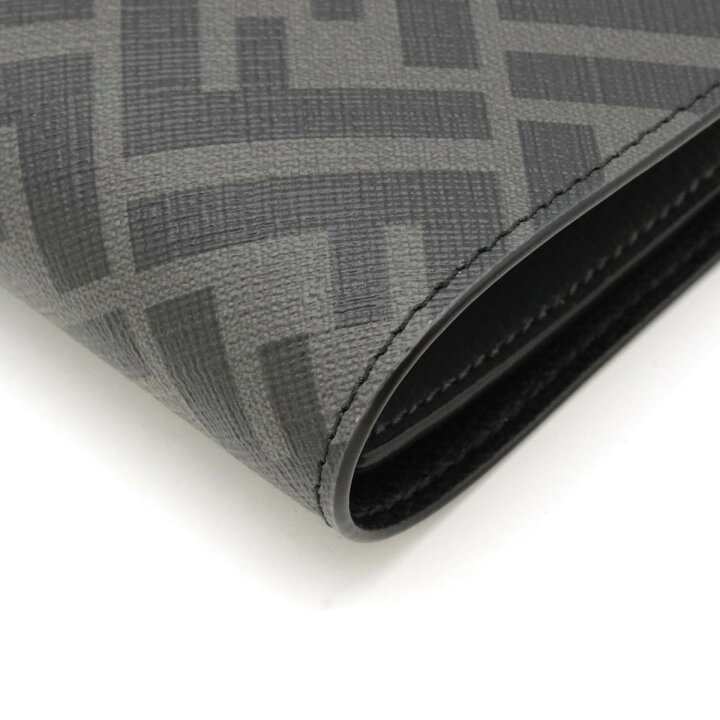 楽天市場】【財布】FENDI フェンディ ズッカ柄 FFロゴ 2つ折財布 二  