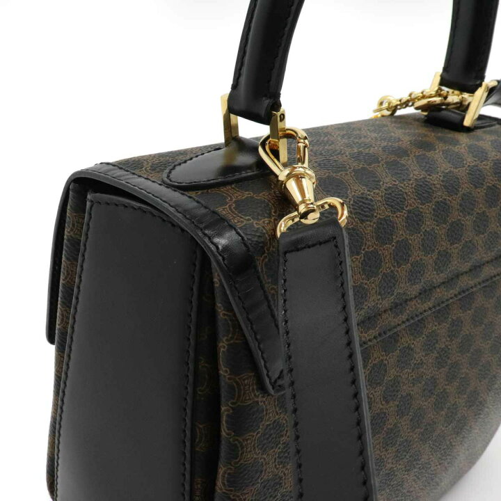 楽天市場】【バッグ】CELINE セリーヌ マカダム柄 ハンドバッグ 2WAY 