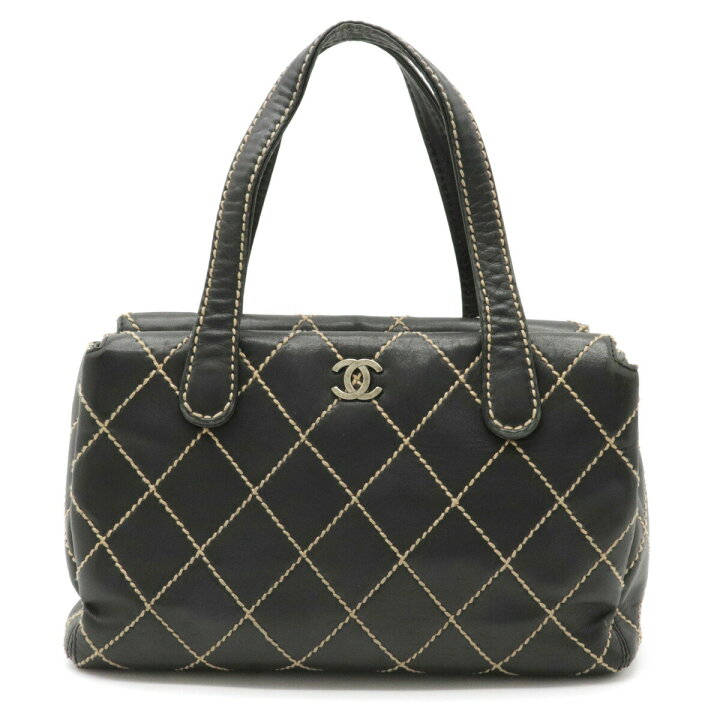 楽天市場】【バッグ】CHANEL シャネル ココマーク ワイルドステッチ 