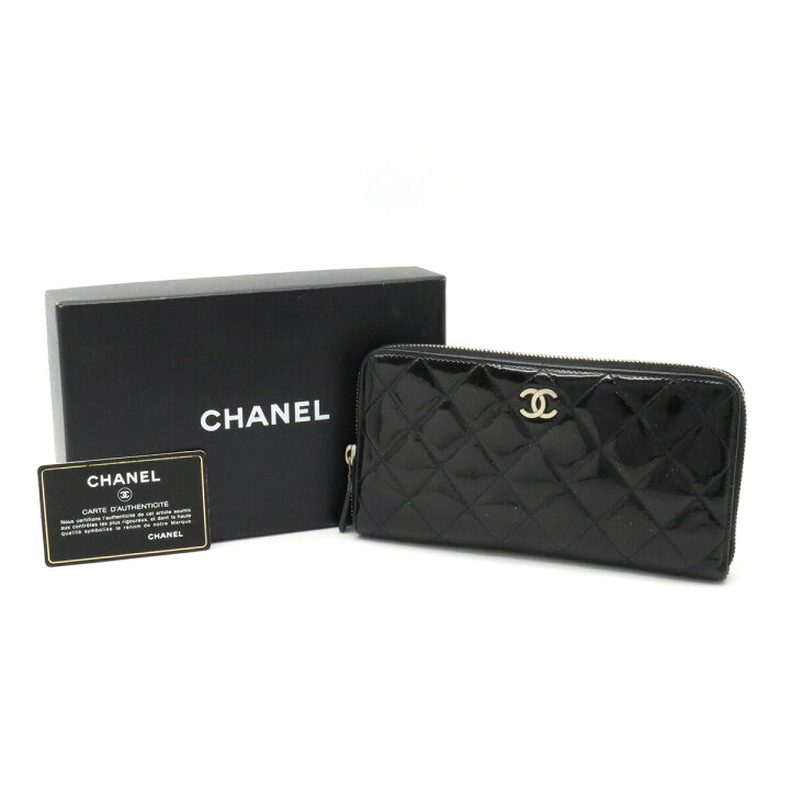 楽天市場】【財布】CHANEL シャネル マトラッセ ココマーク ラウンド  