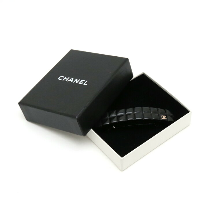 楽天市場】CHANEL シャネル チョコバー ココマーク バレッタ ヘアー 