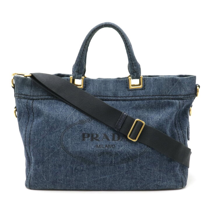 楽天市場】【バッグ】PRADA プラダ CANAPA カナパ トートバッグ  