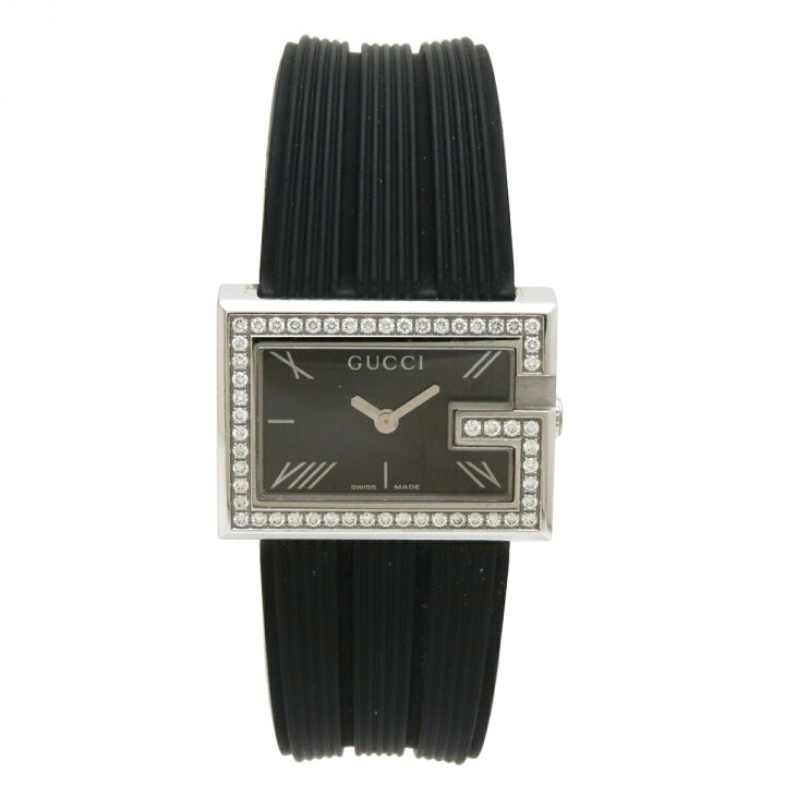 楽天市場】【ウォッチ】GUCCI グッチ Gモチーフ ブラック文字盤 ベゼル  