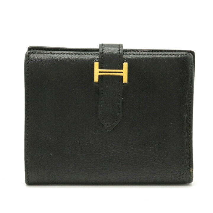 楽天市場】【財布】HERMES エルメス ベアンコンパクト 2つ折り財布 二 