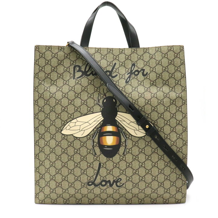 楽天市場】【バッグ】GUCCI グッチ GGスプリーム ビー 蜂 ハチ 25  