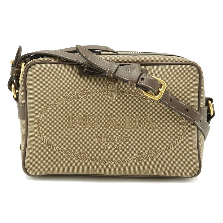 楽天市場】【バッグ】PRADA プラダ ロゴジャガード ショルダーバッグ 