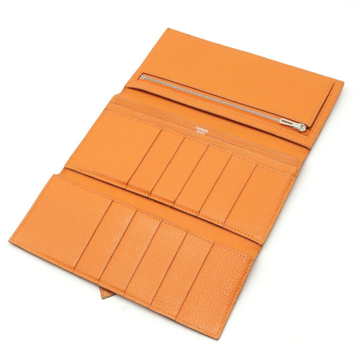 楽天市場】【財布】HERMES エルメス ベアン 2PLIS デュプリ 3つ折長  