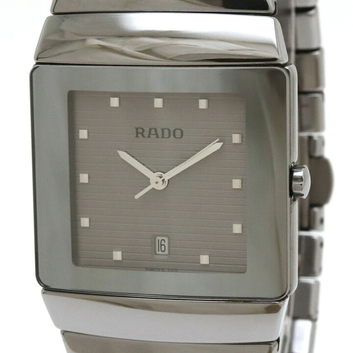 楽天市場】【ウォッチ】RADO ラドー ダイヤスター グレー文字盤 メンズ 
