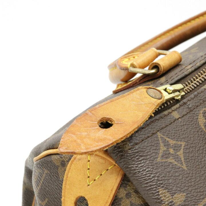 LOUIS VUITTON ルイ ヴィトン モノグラム スピーディ30 心許なかっ 