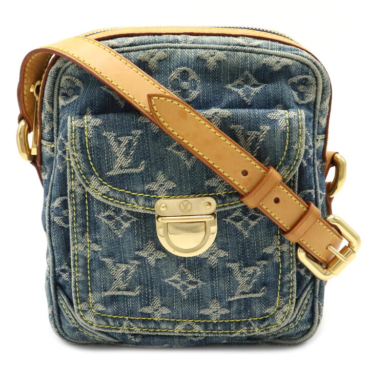 楽天市場】【バッグ】LOUIS VUITTON ルイ ヴィトン モノグラムデニム  