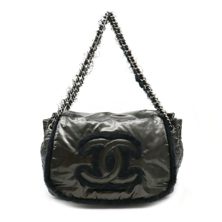楽天市場】【バッグ】CHANEL シャネル CC ココマーク ファブリック 