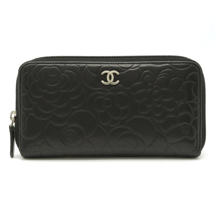 楽天市場】【財布】CHANEL シャネル カメリア エンボス ココマーク  