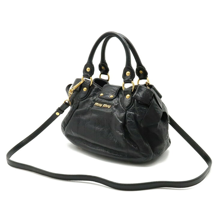 楽天市場】【バッグ】Miu Miu ミュウ ミュウ ミュウミュウ サイド  