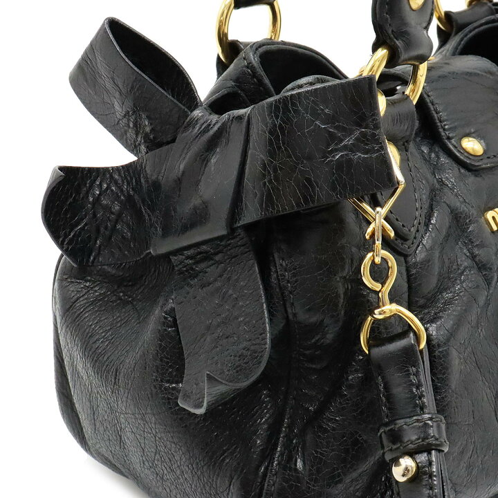 楽天市場】【バッグ】Miu Miu ミュウ ミュウ ミュウミュウ サイド  