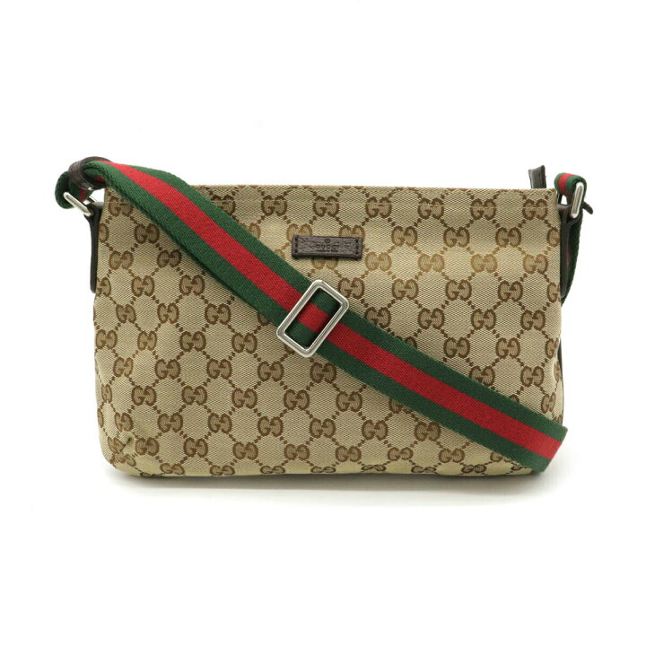楽天市場】【バッグ】GUCCI グッチ GGキャンバス シェリーライン  