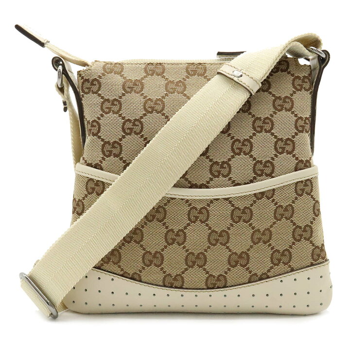 楽天市場】【バッグ】GUCCI グッチ GGキャンバス ショルダーバッグ  