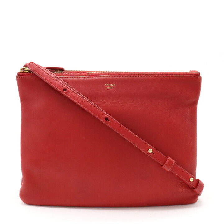 楽天市場】【バッグ】CELINE セリーヌ トリオ ラージ ショルダーバッグ 