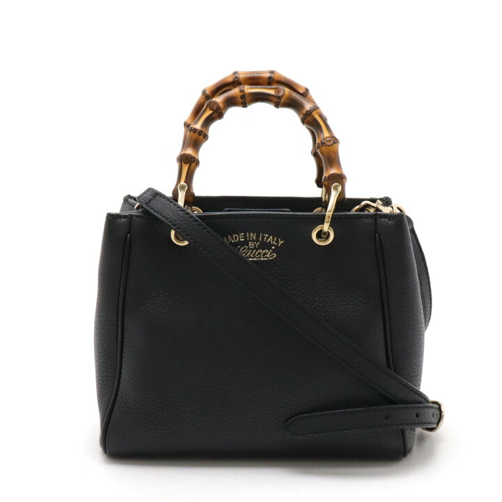 楽天市場】GUCCI グッチ バンブー ミニショッパー ハンドバッグ 