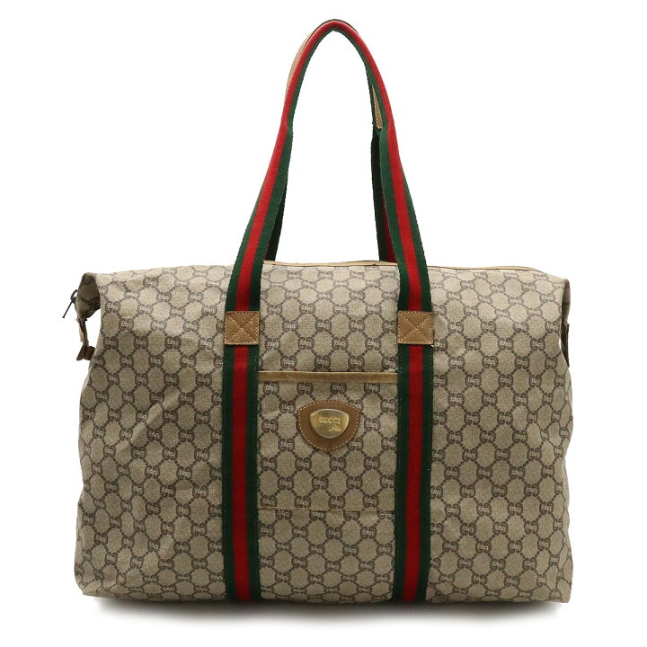楽天市場】【バッグ】GUCCI グッチ オールドグッチ GGプラス シェリー 
