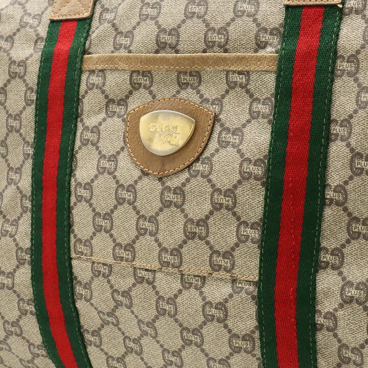 楽天市場】【バッグ】GUCCI グッチ オールドグッチ GGプラス シェリー 