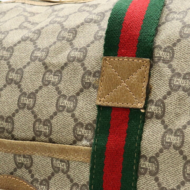 楽天市場】【バッグ】GUCCI グッチ オールドグッチ GGプラス シェリー 