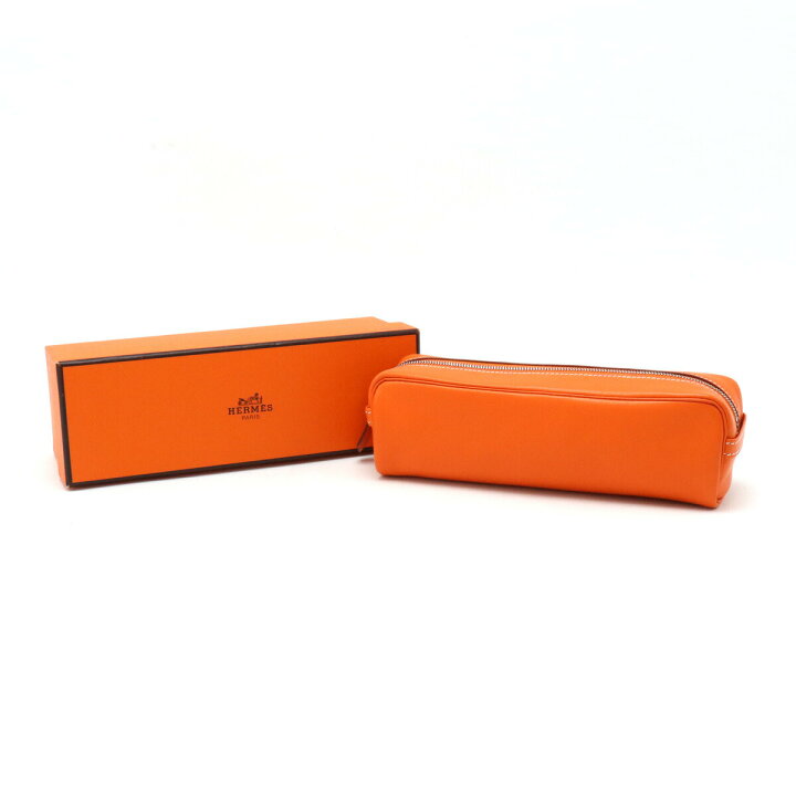 楽天市場】【バッグ】HERMES エルメス Scrib スクリブ ペンケース 筆箱 