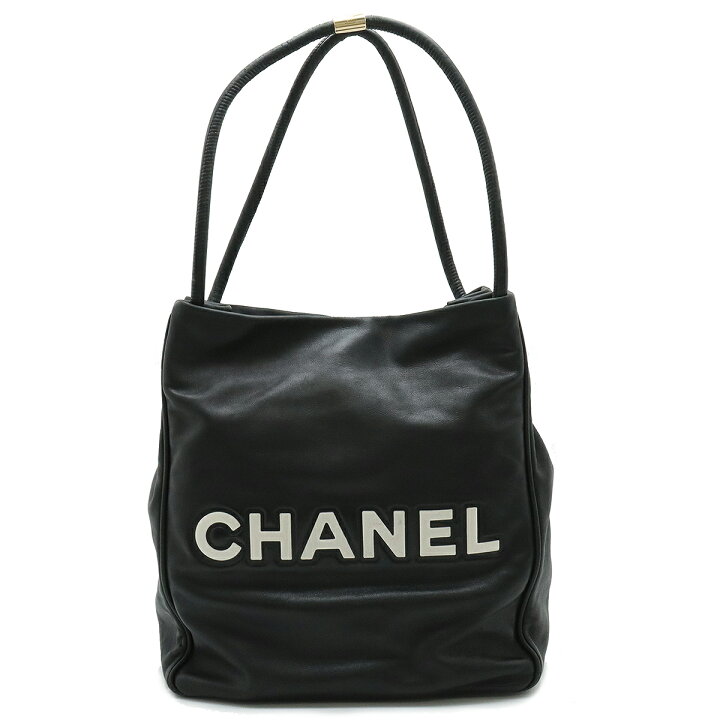 楽天市場】【バッグ】CHANEL シャネル カメリア ロゴ トートバッグ 