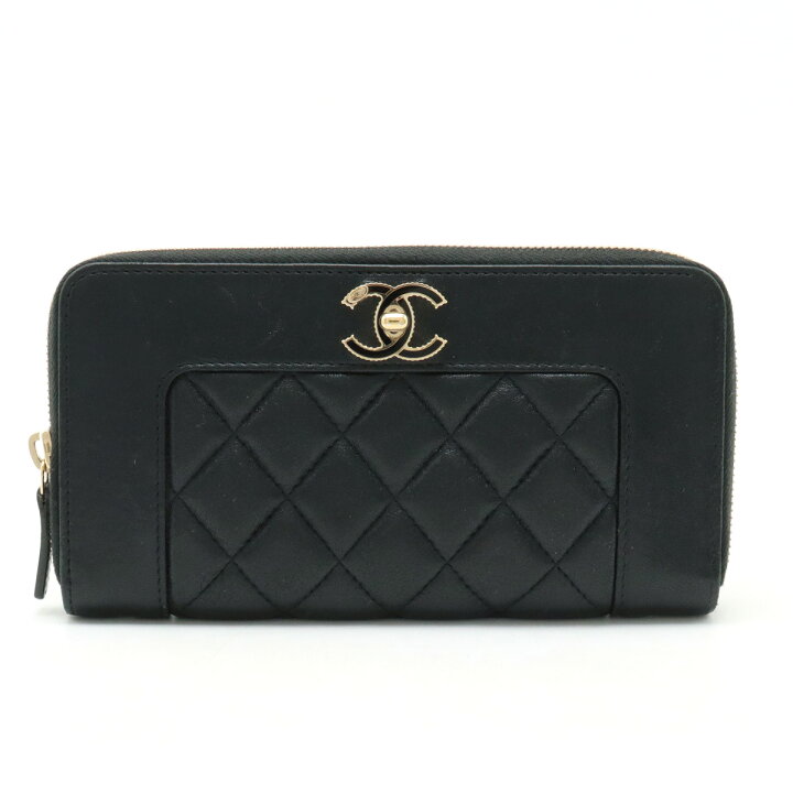 楽天市場】【財布】CHANEL シャネル マドモアゼル マトラッセ ココ 