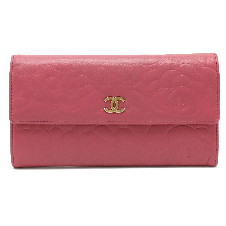 楽天市場】【財布】CHANEL シャネル カメリアエンボス ココマーク 2 