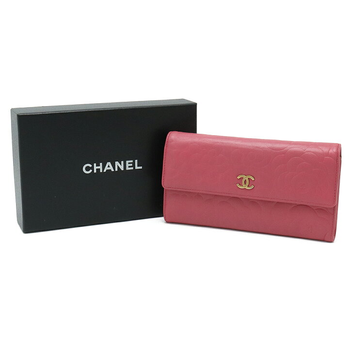 楽天市場】【財布】CHANEL シャネル カメリアエンボス ココマーク 2 