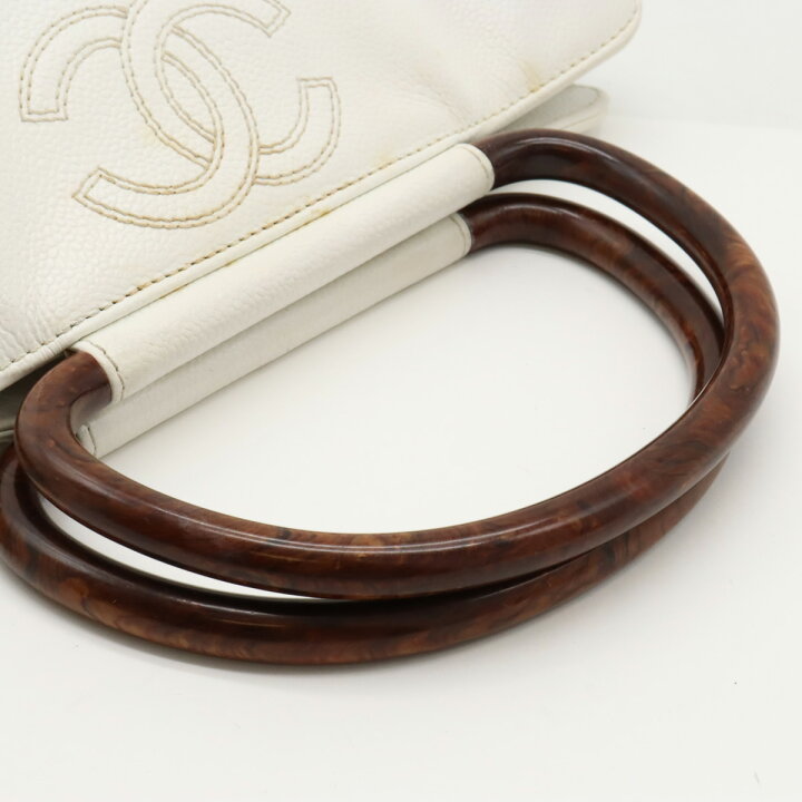 楽天市場】【バッグ】CHANEL シャネル ココマーク ハンドバッグ 
