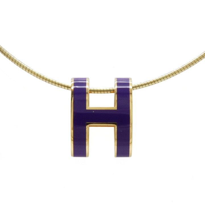 楽天市場】【ジュエリー】HERMES エルメス ポップアッシュ Hネックレス 