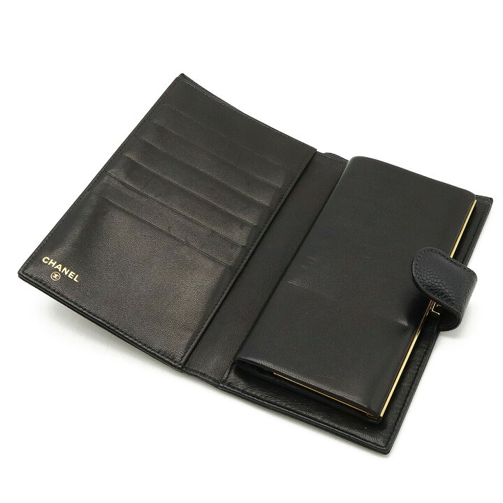 楽天市場】【財布】CHANEL シャネル キャビアスキン ココマーク がま口  