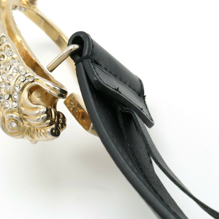 楽天市場】GUCCI グッチ クリスタルタイガーヘッド ベルト Gロゴ  