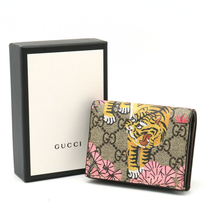 楽天市場】【財布】GUCCI グッチ GGスプリーム コンパクトウォレット 2  