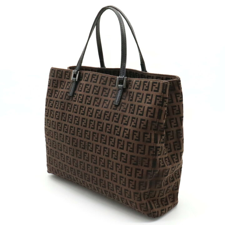 楽天市場】【バッグ】FENDI フェンディ ズッキーノ ズッカ柄 トート 