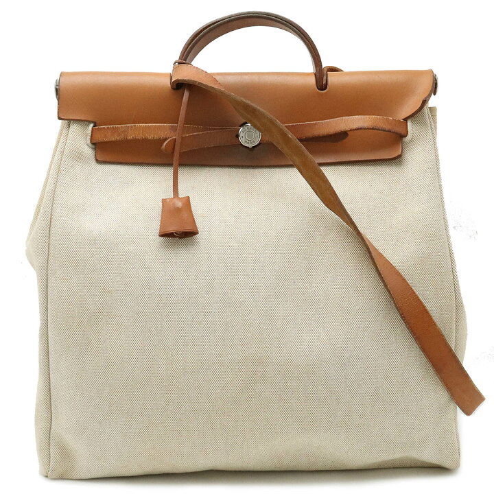 楽天市場】【バッグ】HERMES エルメス エールバッグMM ハンドバッグ  