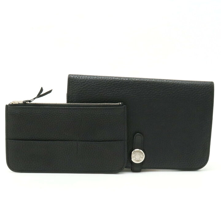 楽天市場】【財布】HERMES エルメス ドゴンデュオ ドゴンGM 2つ折長  