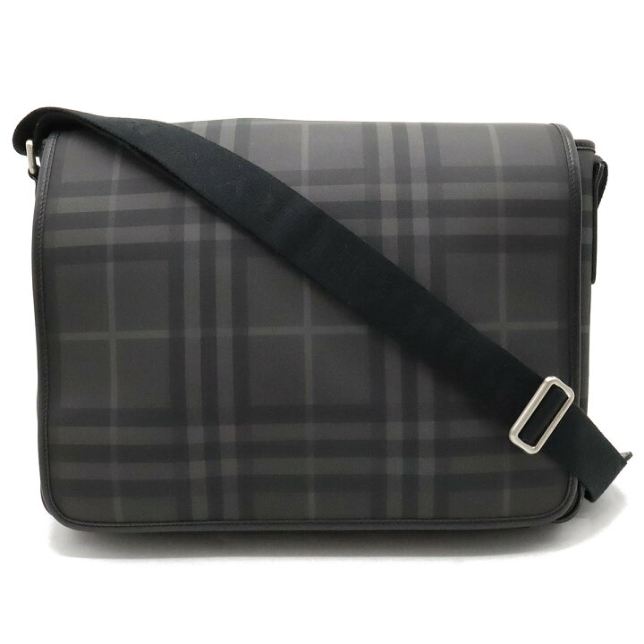 楽天市場】【バッグ】BURBERRY バーバリー チェック柄 メッセンジャー 