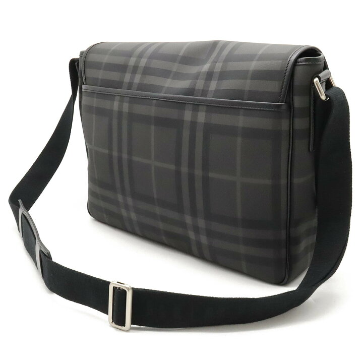 楽天市場】【バッグ】BURBERRY バーバリー チェック柄 メッセンジャー  