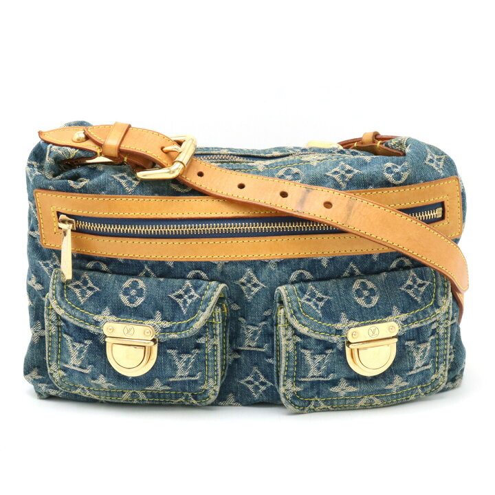 楽天市場】【バッグ】LOUIS VUITTON ルイ ヴィトン モノグラムデニム  