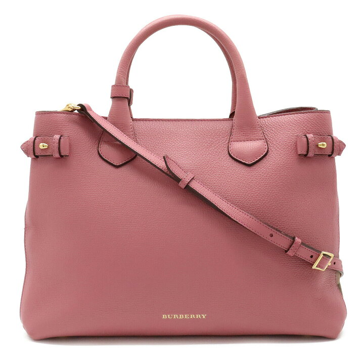 楽天市場】【バッグ】BURBERRY バーバリー ミディアム バナー ノバ  