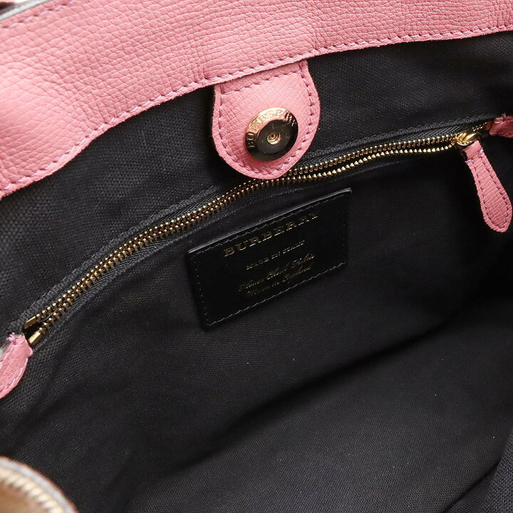 楽天市場】【バッグ】BURBERRY バーバリー ミディアム バナー ノバ  