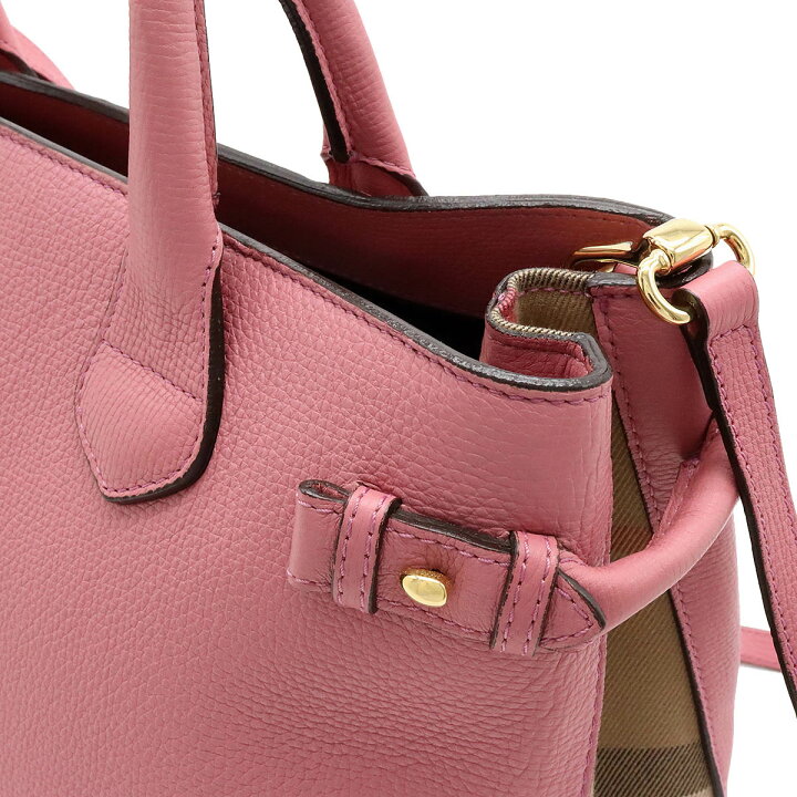 楽天市場】【バッグ】BURBERRY バーバリー ミディアム バナー ノバ  