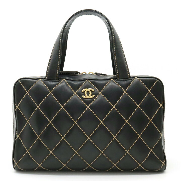 楽天市場】【バッグ】CHANEL シャネル ワイルドステッチ ハンドバッグ 